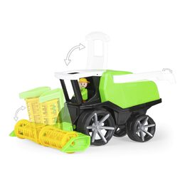 Auto Truxx 2 kombajn plast 35cm s figurkou 24m+