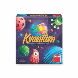 Kvantum vesmírné dobrodružství rodinná společenská hra v krabici 20x20x5cm