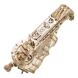 Ugears 3D dřevěné mechanické puzzle Niněra (Hurdy-Gurdy)