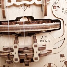 Ugears 3D dřevěné mechanické puzzle Niněra (Hurdy-Gurdy)