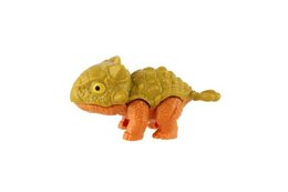 Dinosaurus prstový ve vajíčku plast 10cm 4 barvy 12ks v boxu