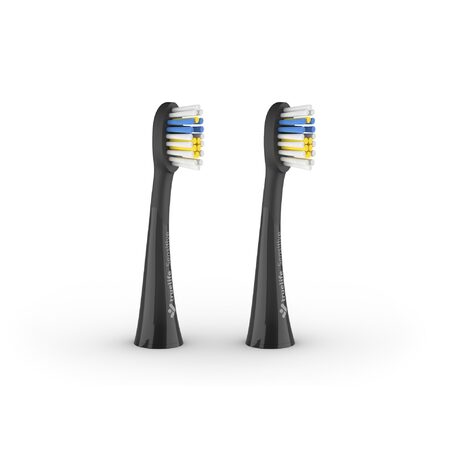 Náhradní hlavice TrueLife SonicBrush K-series heads Sensitive Plus black 2 pack