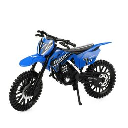 Motorka terénní 18cm plast 3 barvy na kartě