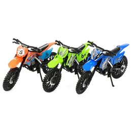 Motorka terénní 18cm plast 3 barvy na kartě