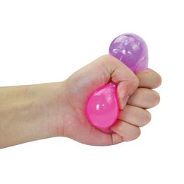 Míček antistresový mačkací sliz 6cm mix barev v sáčku 12ks v boxu