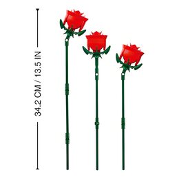 Sluban Flowers M38-B1121B Růže s Lilií