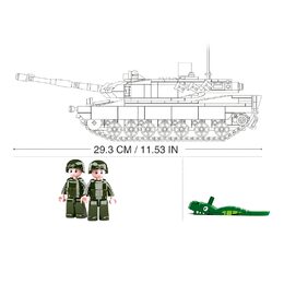 Sluban Model Bricks M38-B0839 Německý bitevní tank Leopard 2A5