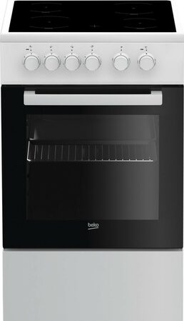 Sklokeramický sporák Beko FSM 57000 GW