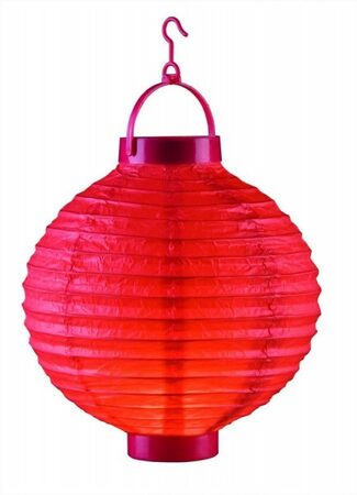 Lampion průměr 20cm LED na baterie asst 6 druhů v sáčku (bez hůlky) karneval