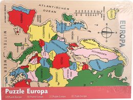 Small Foot Vkládací puzzle Evropa