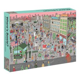 Chronicle Books Puzzle Kde je Bowie? v Berlíně 500 dílků