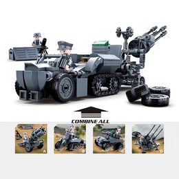 Sluban Army WW2 M38-B0680C Obrněné vozidlo