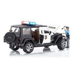 Bruder  Jeep Wrangler Rubicon Policie