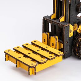 RoboTime dřevěné 3D puzzle Vysokozdvižný vozík