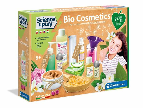 Sada Clementoni Dětská laboratoř BIO - Výroba kosmetiky