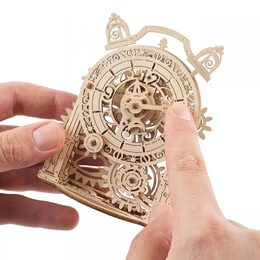 Ugears 3D dřevěné mechanické puzzle Dekorační budík