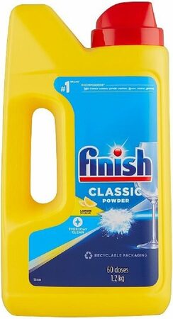 Finish Classic Power Lemon prášek do myčky 1,2 kg