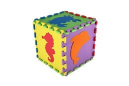 Pěnové puzzle Dinosauři 29x29x1cm 10ks ve fólii