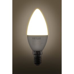REL 34 LED C37 2x5W E14 WW RETLUX