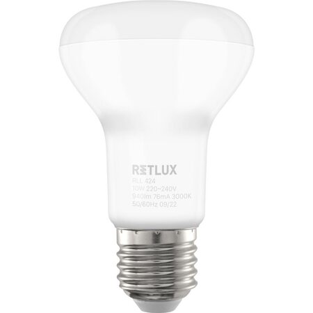 RLL 424 R63 E27 Spot 10W WW RETLUX