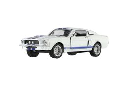 Auto Kinsmart Shelby GT-500 kov 13cm na zpětné natažení asst 4 barvy 12ks v boxu