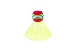Teddies Míčky/Košíčky na badminton barevné 4ks plast v sáčku 10,5x27x5cm