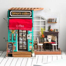 RoboTime miniatura domečku Kavárna