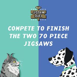 Ridley&#039;s Games Puzzle domácí zvířata hra pro dva hráče