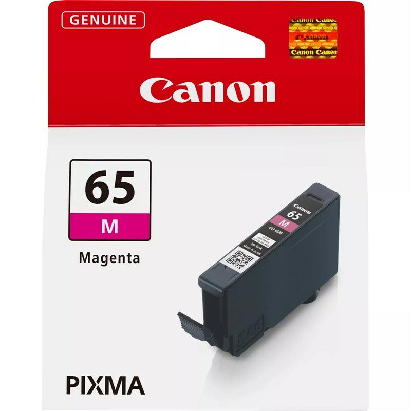 Inkoustová náplň Canon CLI-65, 610 stran - purpurová