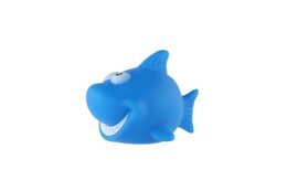 Žralok zvířátko svítící ve vodě plast 6cm na baterie 2 barvy 24ks v boxu
