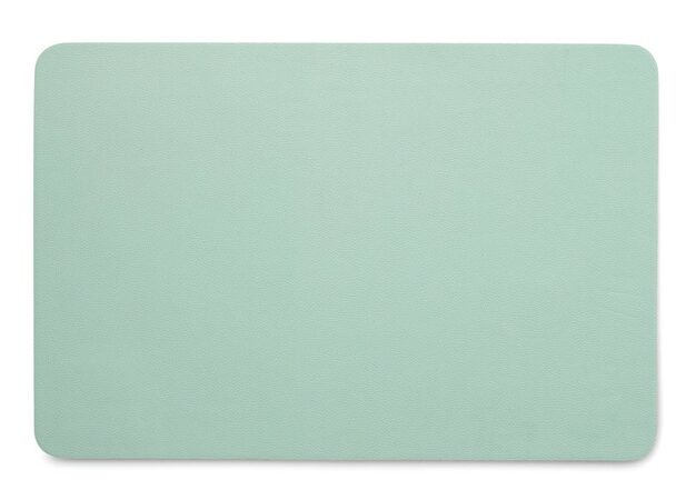 KELA Prostírání KIMARA 45x30 cm imitace kůže mátová zelená KL-12313