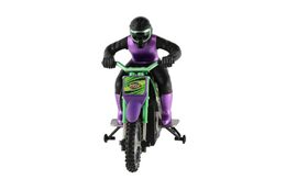 Motorka RC plast 22cm 2,4GHz na dálkové ovládání na baterie v krabici 33x23x13cm