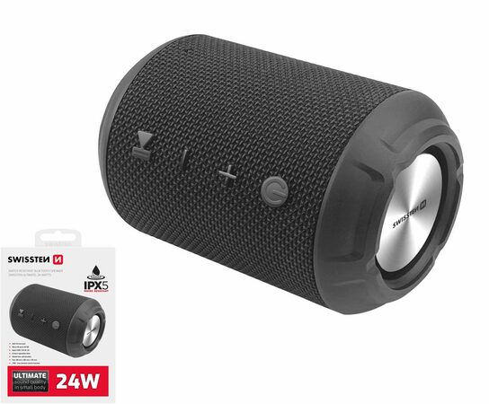 SWISSTEN ULTIMATE 24W bluetooth repro ČERNÁ