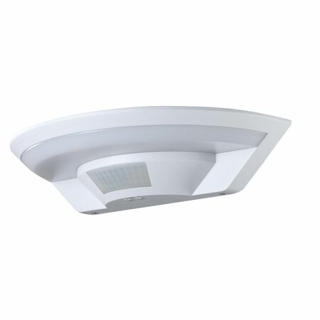 Eurakles ST57/O-BI UFO 10W 4000k  LED nástěnné svítidlo se senzorem IP44 bílá