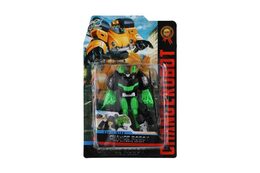 Transformer auto/robot/dinosaurus/drak plast 11cm 3 barvy na kartě