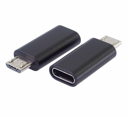 Redukce USB-C konektor female - USB 2.0 Micro-B/male