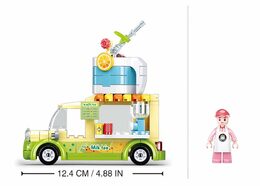 Sluban Girls Dream M38-B0993C Smoothie vůz