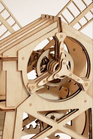 Wood Trick 3D mechanické puzzle - Mlýn