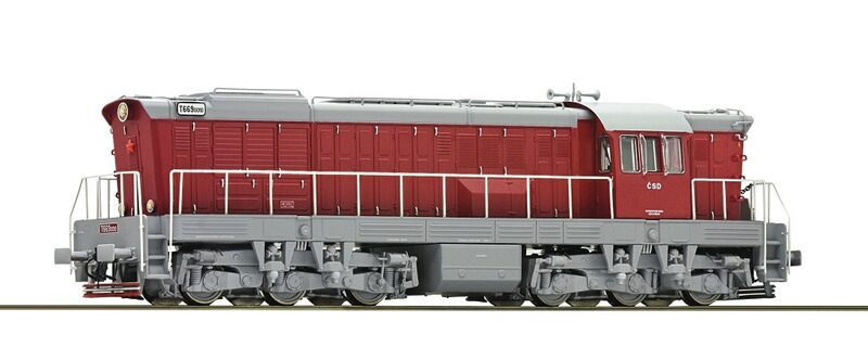 Roco Dieselová lokomotiva řady T 669.0 "Čmelák" ČSD - 73772