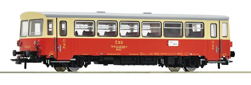 Roco Přípojný vůz za dieselový motorový vůz M 152.0 ČSD - 74241