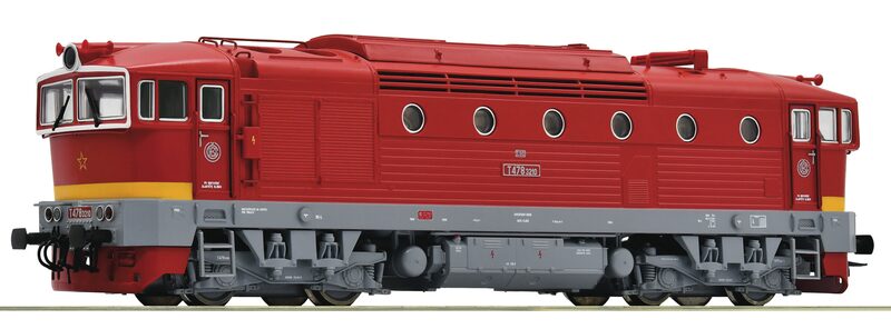 Roco Dieselová lokomotiva Rh T 478.3 "Brejlovec" ČSD - 72947