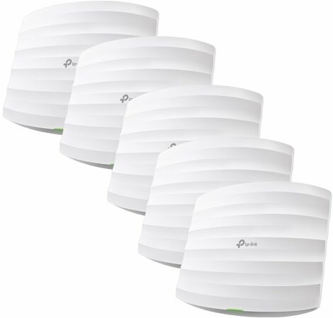 WiFi router TP-Link EAP245(5-pack) stropní AP, 1x GLAN, 2,4 a 5 GHz, AC1750, Omada SDN