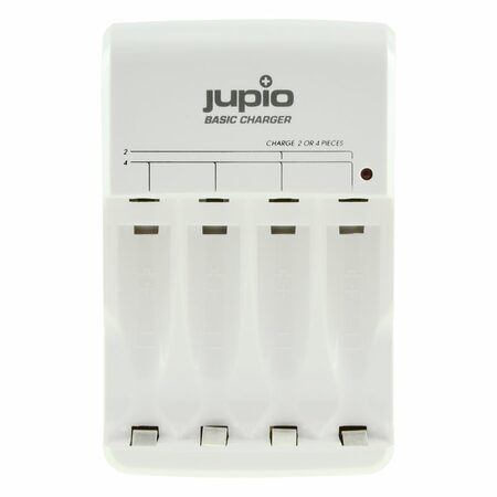 Nabíječka Jupio Basic Charger pro 2 nebo 4ks  AA / AAA baterií