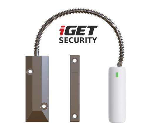 Senzor iGET SECURITY EP21 Bezdrátový magnetický pro železné dveře/okna/vrata pro alarm iGET SECURITY M5