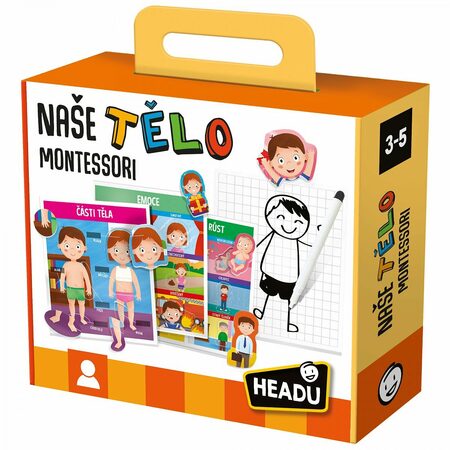 Hračka Headu Montessori Naše tělo