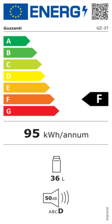 Guzzanti GZ 37 přenosná lednice, 5 LET ZÁRUKA