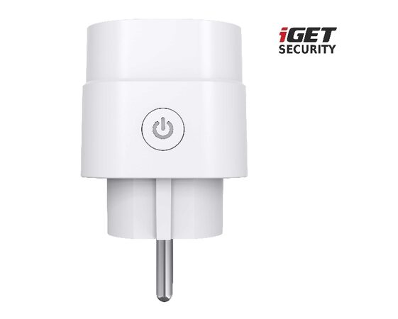 iGET SECURITY EP16 - Bezdrátová chytrá zásuvka 230V s měřením spotřeby pro alarm