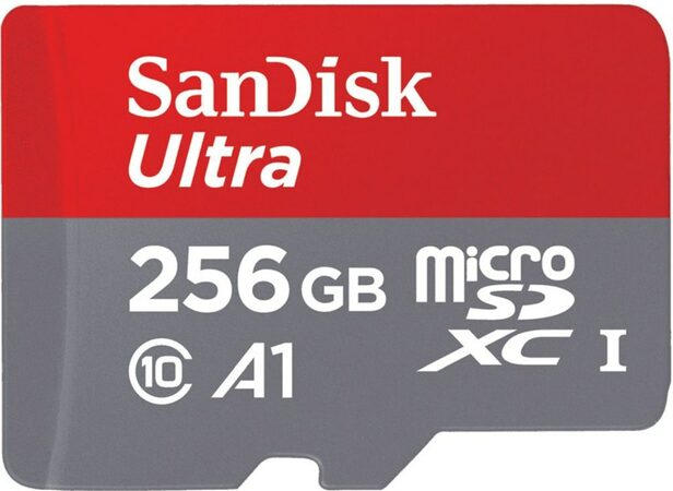 SanDisk Ultra/micro SDHC/256GB/150MBps/UHS-I U1 / Class 10/+ Adaptér