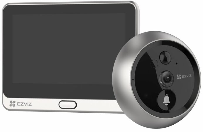 Chytré dveřní kukátko Ezviz DP2C dveřní, 4.3"
