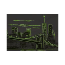 Dino Puzzle New York neon 1000 dílků